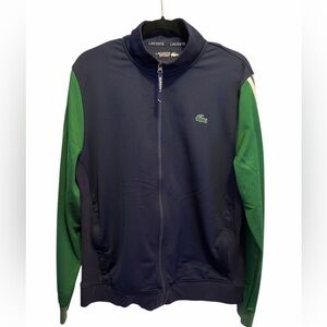Lacoste Men’s Blue and Green Jacket